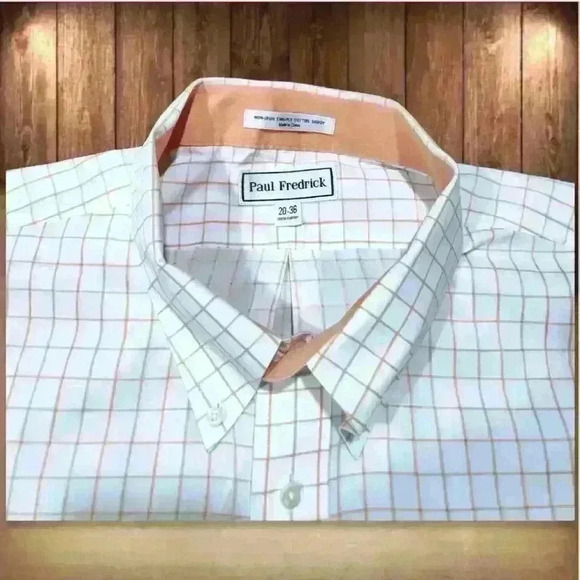 PAUL FREDRICK BUTTON DOWN SHIRT - Picture 2 of 5